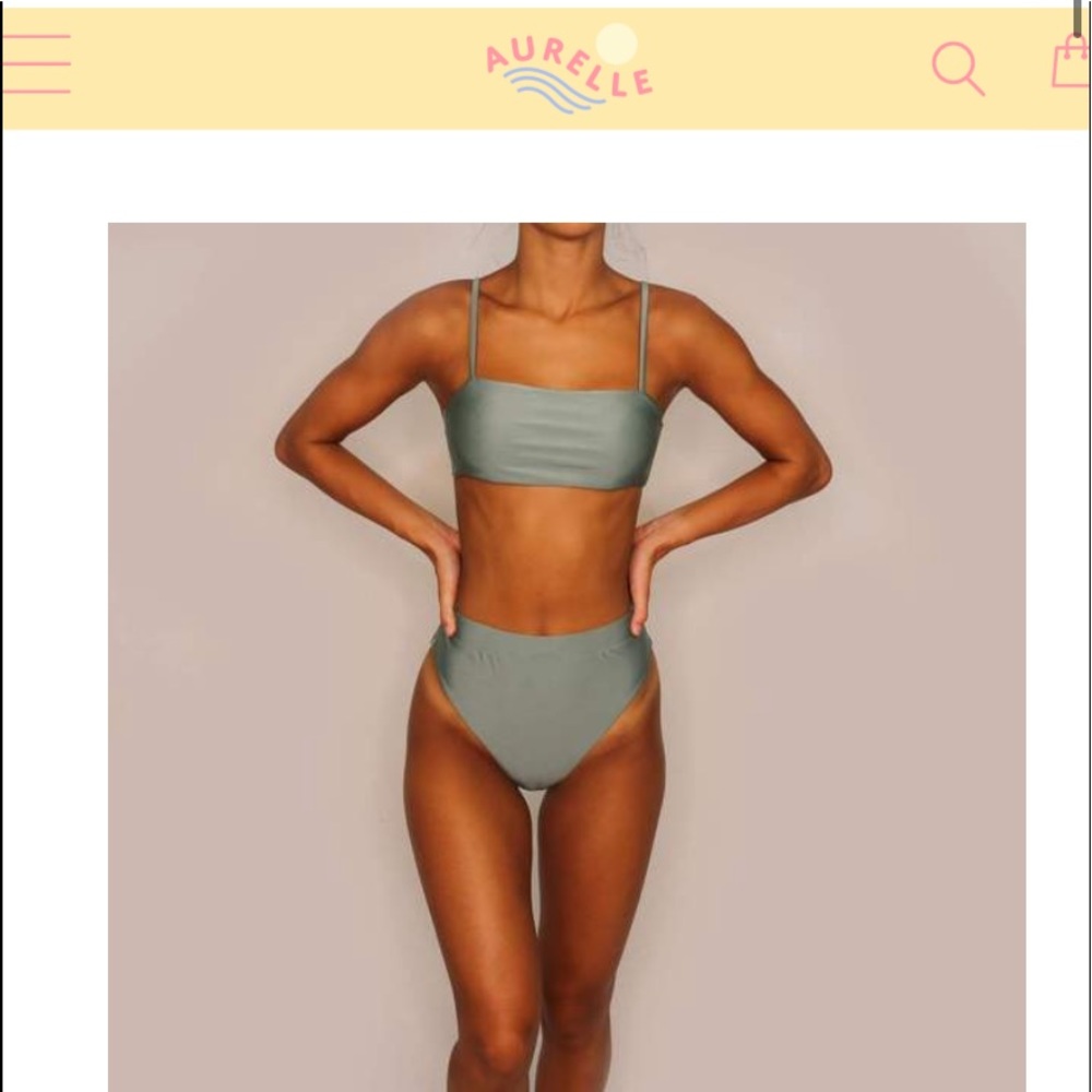 Aurelle Crush High Waisted Bikini